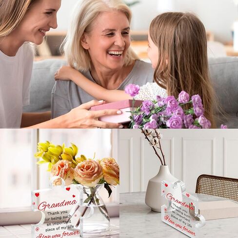 هدايا تقدير المعلم للنساء والرجال - لغز كتلة أكريليك منقوش شكرًا لك مقاس 3.4 × 2.8 بوصة - هدية رائعة للمعلم - هدايا لطيفة للمعلم الطالب - هدية جديدة لمعلم الرعاية النهارية in Kuwait