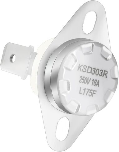 Hiorucet SRV230-1220 Snap Disc Fan Switch for Heatilator Eco-Choice PS35, PS50, CAB50 Pellet Stoves, Low Limit Switch for Quadrafire Bodega Bay Wood stoves, Quadra-Fire Castile, Mt Vernon, Santa Fe in Saudi Arabia