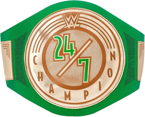 WWE Authentic Wear 24/7 Championship Toy Title Belt Gold in Saudi Arabia