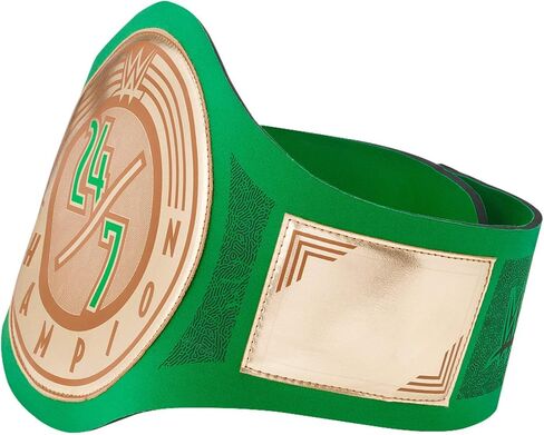 WWE Authentic Wear 24/7 Championship Toy Title Belt Gold in Saudi Arabia