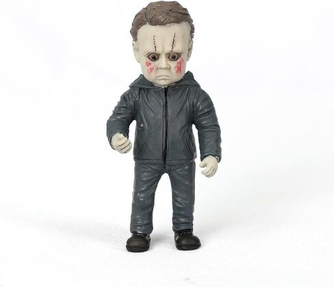 brableewear Horror Movie Gnomes Halloween Zombie Statues Decor Horror Killer Set Pennywise Action Figures Michael Myers Freddy Jason Chucky Clown Pinhead Halloween Decor in Saudi Arabia