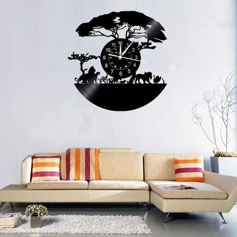 Vinyl Record wall clock Dragonfly Vinyl Record Wall Clock Dragonfly Clock Animal Home Decor Wall Art Gift for Friend in Saudi Arabia