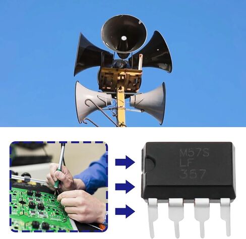 10 قطعة LF357N LF357 DIP8 مضخم التشغيل واحد J-FET IC التشغيلي لمكونات الدائرة ذاتية الصنع زيادة مضخم التركيز التلقائي متوسط ​​طاقة الإخراج in Saudi Arabia