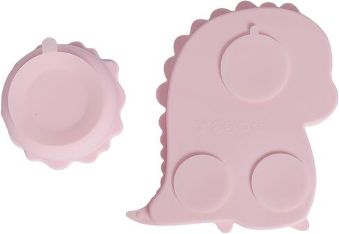 Silicone Baby Feeding Set, Baby Led Weaning Supplies, Eating Essentials Utensils with Suction Plate and Bowl, Pocket Bib, Sippy Cup with Lid, Forks Spoons Snack Container (Army Green) 6M+ in Saudi Arabia
