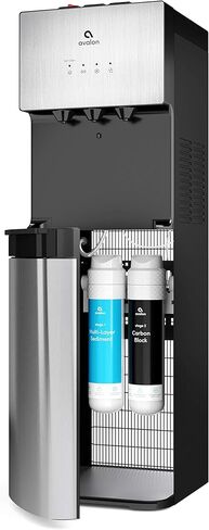 مرشحات بديلة من Avalon AVALONFILTER بمرحلتين، مبردات مياه بدون زجاجات ذات علامة تجارية معتمدة من NSF، عدد 2 (عبوة من 1)، أبيض in Kuwait