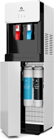 مرشحات بديلة من Avalon AVALONFILTER بمرحلتين، مبردات مياه بدون زجاجات ذات علامة تجارية معتمدة من NSF، عدد 2 (عبوة من 1)، أبيض in Kuwait