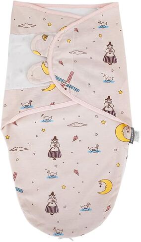 Baby Swaddle Blanket Boy Girl,Super Soft Material Newborn Adjustable Swaddles for 0-3 Months,2-Way Zipper Sleep Sack 1 Pack in Saudi Arabia