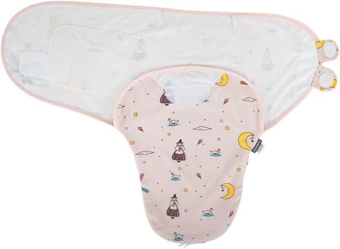 HOUSBAY 100% Cotton Baby Swaddle Sleep Sacks for Newborn Swaddling Blankets Adjustable 2-Way Zipper 1 Pack (Red Flower, Small/Medium | 0-3 Months) in Saudi Arabia