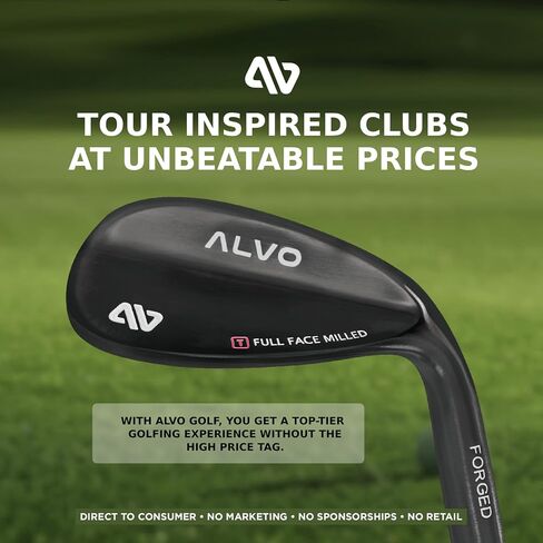 Premium Full Face Golf Wedges, Golf Wedge Set, 3 Wedges 52/56/60 Degree Wedge, Lob Wedge, Gap Wedge, Sand Wedge Golf Club for Men, Premium Grip, Right Hand in Saudi Arabia