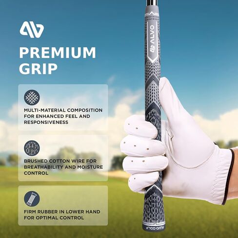 Premium Full Face Golf Wedges, Golf Wedge Set, 3 Wedges 52/56/60 Degree Wedge, Lob Wedge, Gap Wedge, Sand Wedge Golf Club for Men, Premium Grip, Right Hand in Saudi Arabia