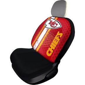 FANMATS NFL - Kansas City Chiefs SEATCOVERRALLY-Kansas City Chiefs Rally Seat Cover - Full Color Vivid Design - 1pc, Team Colors