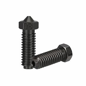 2 Pack Hardened Steel Nozzles, High Temperature Resistance nozzles for Anycubic Kobra 2/Kobra 2 Neo/Kobra 2 Pro/Kobra 2 Plus/Kobra 2 Max (0.4mm)