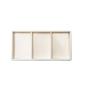 Dental Autoclavable Plastic Organizer Dental Drawer Instrument Tray Cabinet Organizer Tray (White, D)