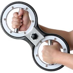 Burn Machine 12 Pound Arm Workout Appliances 360 Degree Rotatable Forearm Exerciser Resistance Adjustable Multi-Functional Rotational Trainer Grip Strength Trainer for Home and Gym Workouts.