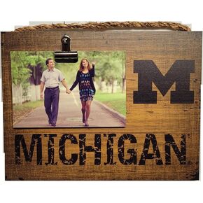 Fan Creations NCAA Michigan Wolverines Team Name Clip-It Photo Frame