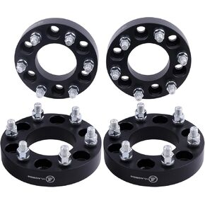 VLAOSCHI Black 6x120 to 6x5.5 Wheel Adapters 1 Inch 14x1.5 Studs Compatible with Chevy GMC-Cadillac 6 Lug for 2015-2023 Colorado | 2018-2023 Traverse | 2019-2023 Blazer | 2015-2022 Canyon- Pack of 4 in Kuwait