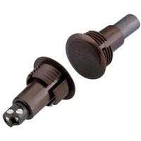 Honeywell Ademco 947-75TBR Brown Steel Door Contact w/ Terminals