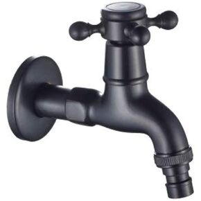 Cold Water Sink Basin Faucet Wall Mount Mop Sink Faucet Outdoor Garden Faucet Bathroom Laundry Faucets for Utility Sink Washing Machine Balcony,Oil Rubbed Bronze