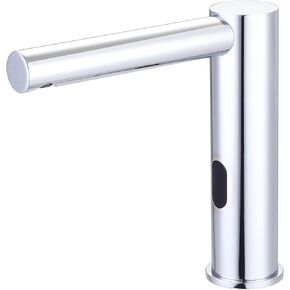 Central Brass 2098-BN Central Brass Single Hole Deck Mount Electronic Sensor Faucet PVD Brushed Nickel