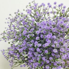 AMZALI 20 Pcs Artificial Baby Breath Flowers Fake Gypsophila Bouquets Fake Real Touch Flowers for Wedding Decor DIY Wreath Floral Arrangement Home Party (Pink)