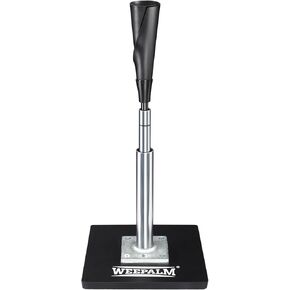 Batting Tee for Baseball and Softball,Height Adjustable 20" - 32" for Kids Youth,Premium Baseball Tee with Handrolled Rubber Top,Alumminum Poles,8lbs Metal Base Hitting Tee Softball Tee