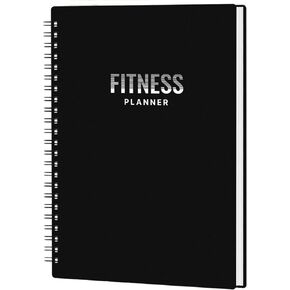 Fitness Journal - Workout Journal, Workout Journal for Women & Men, Undated, Workout Book to Track Weight Loss, Gym & Home Workouts, Bodybuilding Progress Training, 6.4" x 8.5" Workout Book