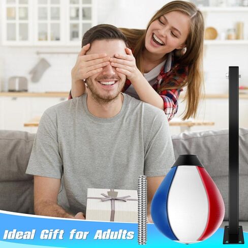 أكياس السرعة للملاكمة، معدات تدريب السرعة، حقيبة ملاكمة تثبت على الحائط للبالغين من الرجال والنساء، حقيبة ملاكمة سريعة تناسب التمارين الرياضية المنزلية in Kuwait