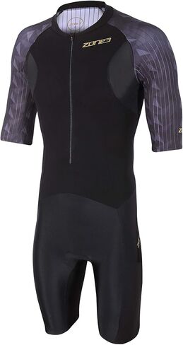 ZONE3 Men's Lava Short Sleeve Trisuit in Saudi Arabia