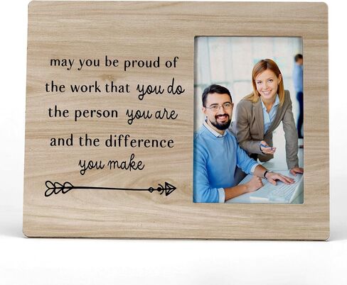FONDCANYON May You Be Proud Of The Work That You Do Picture Photo Frame, Coworkers Thank You Appreciation Gifts Picture Frames, Proud Of You Gifts, Employee Appreciation Gifts (4x6 Inch Photo) in Saudi Arabia
