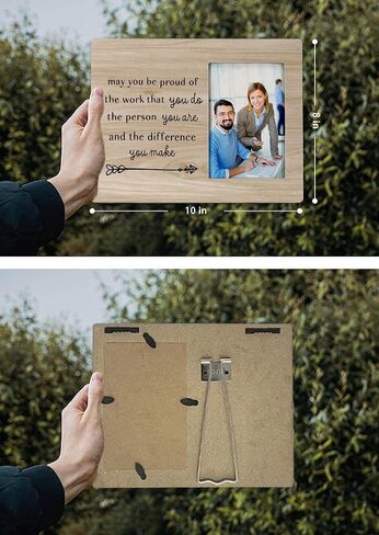 FONDCANYON May You Be Proud Of The Work That You Do Picture Photo Frame, Coworkers Thank You Appreciation Gifts Picture Frames, Proud Of You Gifts, Employee Appreciation Gifts (4x6 Inch Photo) in Saudi Arabia
