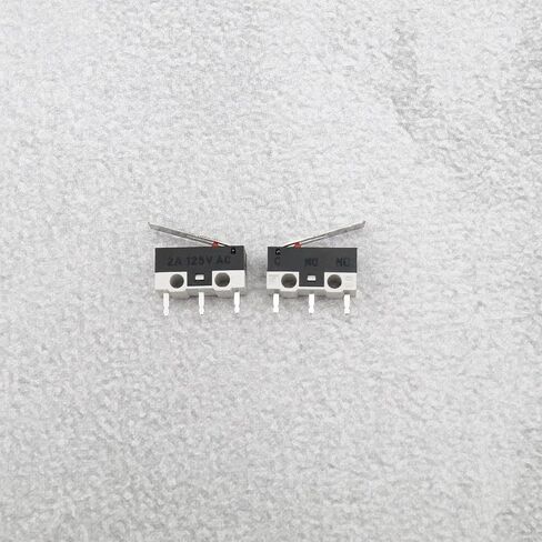 100PCS Slide Switches 6 Pin DC50V 0.3A Micro Slide Switch for DIY Electronics Projects 8.5x9x3.3mm 2 Positions, DPDT Panel Slide Switch DIY Built-in Switch Set in Saudi Arabia