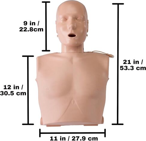 Prestan Ultralite Manikin مع تعليقات، عبوة للبالغين من 4 قطع in Saudi Arabia
