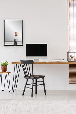 Creative Co-Op Rectangle Wall Mirror with Shelf in Saudi Arabia