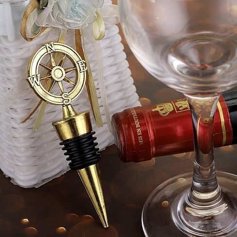 MDLUU 20 Pcs Anchor Bottle Stopper Bottle Opener Return Gifts, Party Favors, Nautical Theme Decor for Baby Shower Wedding Birthday in Saudi Arabia