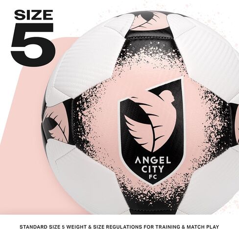 Franklin Sports NWSL Team Soccer Balls - Soccer Balls for Kids + Adults - Boys + Girls Soccer Balls - Official NWSL Team Soccer Ball - Available in Official Size 5 or Mini Size 1 in Saudi Arabia
