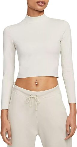 Nike Women's Yoga Dri-FIT Luxe Long Sleeve Crop Top in Saudi Arabia