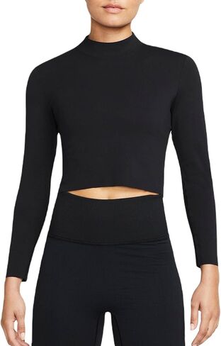 Nike Women's Yoga Dri-FIT Luxe Long Sleeve Crop Top in Saudi Arabia