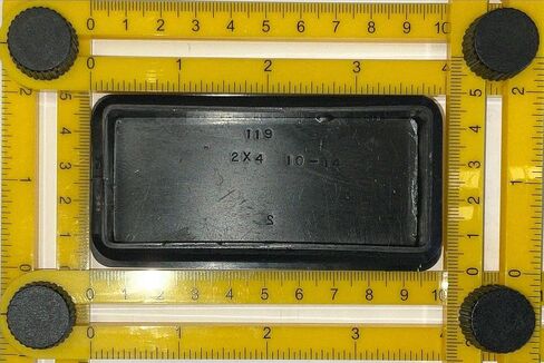 (Pack of 4) 4" x 2" Rectangular Cap Plugs | for 10-14 Ga Steel Tube/Rod (3.73"-3.83" L - 1.73"-1.83" W ID) Fencing Post, Furniture Sliding Guides | Fitness Equipment Finishing Inserts Plug | by SB in Kuwait