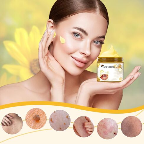 قطعتان من كريم معالجة سم النحل، جل معالجة سم النحل، كريم سم النحل، كريم إصلاح سم النحل الاحترافي لجميع أنواع البشرة in Kuwait