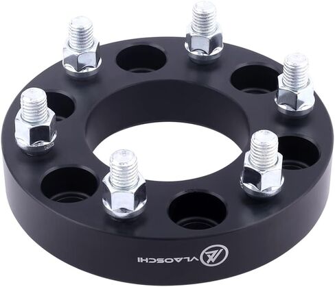 VLAOSCHI Black 6x120 to 6x5.5 Wheel Adapters 1 Inch 14x1.5 Studs Compatible with Chevy GMC-Cadillac 6 Lug for 2015-2023 Colorado | 2018-2023 Traverse | 2019-2023 Blazer | 2015-2022 Canyon- Pack of 4 in Kuwait