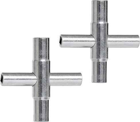 4 Way Sillcock Key Wrench Set, 1/4", 9/32", 5/16", 11/32" Water Utility Key for Faucet, Spigots and Most Valves, 4 Pack in Saudi Arabia