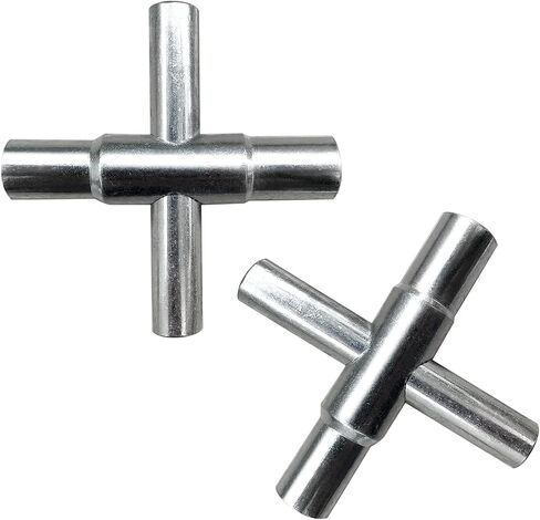 4 Way Sillcock Key Wrench Set, 1/4", 9/32", 5/16", 11/32" Water Utility Key for Faucet, Spigots and Most Valves, 4 Pack in Saudi Arabia