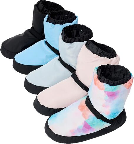Phineein Women's Ballet Warm Up Bootie Dance Shoes in Saudi Arabia