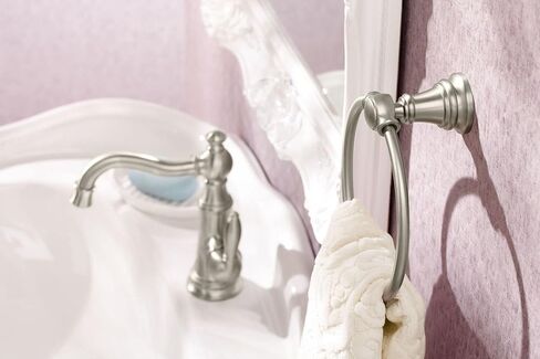 Moen S42107ORB Weymouth One-Handle Single Hole Traditional Bathroom Sink Faucet with Drain Assembly, Oil Rubbed Bronze in Saudi Arabia
