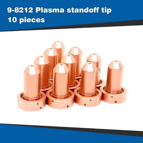 PLAXCON 10pcs 9-8210 Tip & 10pcs 9-8215 Electrode 60A Nozzle for Cutmaster 52 Thermal Dynamics SL60 SL100 Torch Consumables in Saudi Arabia