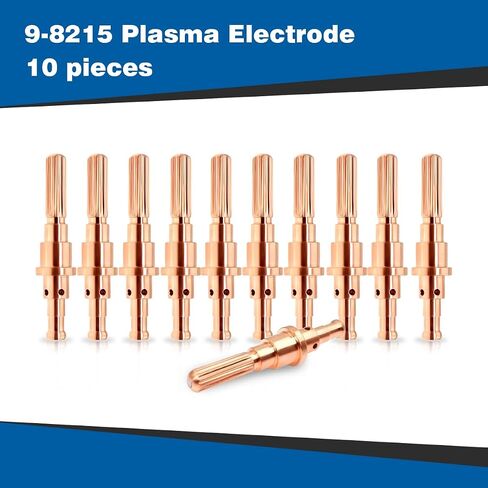 PLAXCON 10pcs 9-8210 Tip & 10pcs 9-8215 Electrode 60A Nozzle for Cutmaster 52 Thermal Dynamics SL60 SL100 Torch Consumables in Saudi Arabia