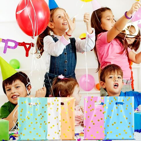 ZGORENDZ 30 Pack Party Favor Bags for Kids Birthday Party Goodie Bags Small Gift Bags for Baby Girls & Boys in Saudi Arabia