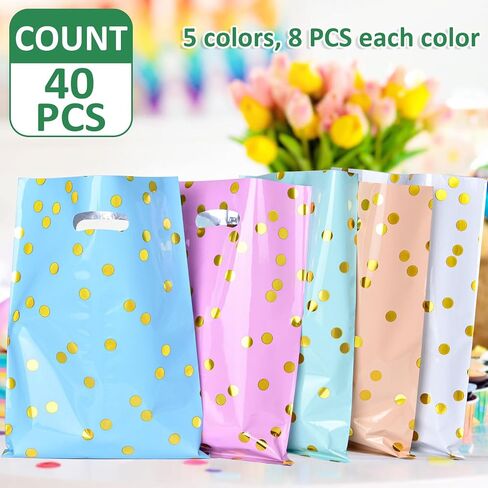 ZGORENDZ 30 Pack Party Favor Bags for Kids Birthday Party Goodie Bags Small Gift Bags for Baby Girls & Boys in Saudi Arabia