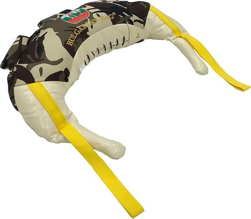Bulgarian Bag -Camouflage - Suples (The Original) + Workout DVD (Fitness, Crossfit, Wrestling, Judo, Grappling, Functional Training, MMA, Sandbag, Powerbag, Cardio, Strength) … (X-Small 11 lb.) in Kuwait
