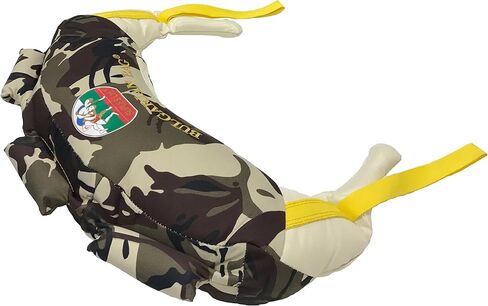 Bulgarian Bag -Camouflage - Suples (The Original) + Workout DVD (Fitness, Crossfit, Wrestling, Judo, Grappling, Functional Training, MMA, Sandbag, Powerbag, Cardio, Strength) … (X-Small 11 lb.) in Kuwait